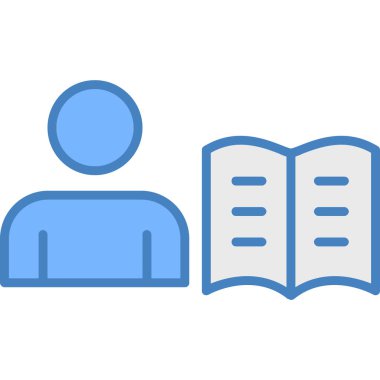 Beyaz arka planda kitap vektör illüstrasyon