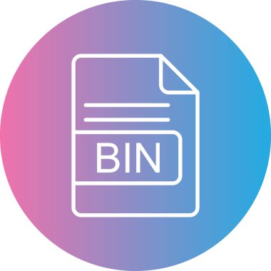 dosya biçimi simgesi, vektör illüstrasyonu