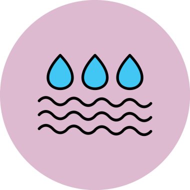 ikon vektör illüstrasyonunu bırak