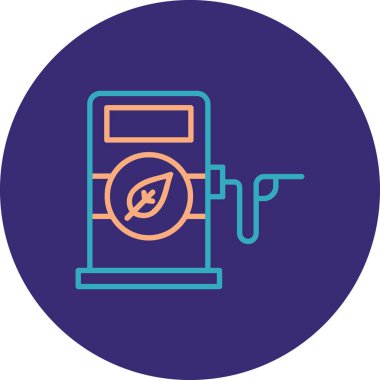 Enerji simgesinin vektör illüstrasyonu