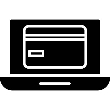 Kredi kartı vektör simgesi