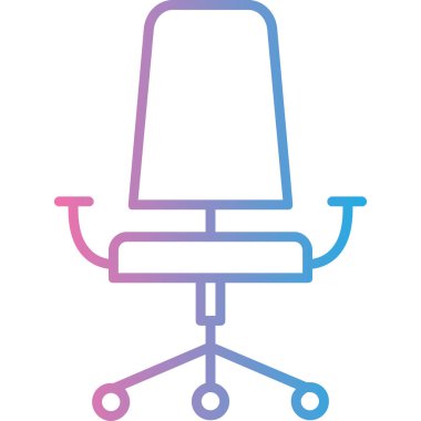 sandalye simgesi çizimi