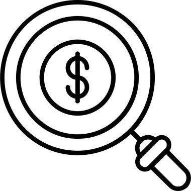 Dolar simgesi ara, taslak biçimi