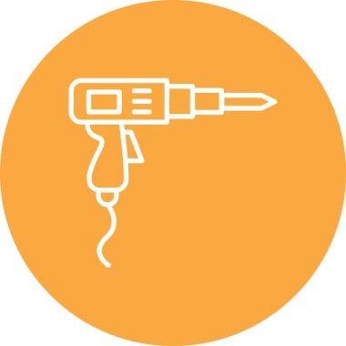 Tornavida. Web simgesi basit tasarım