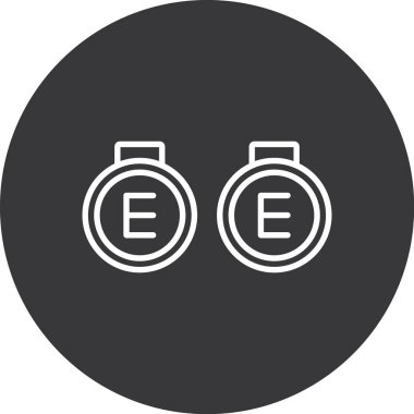 Gaz simgesinin vektör illüstrasyonu