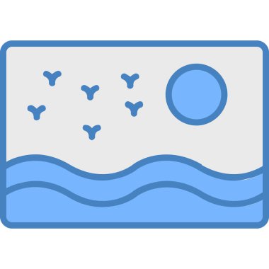 Web renk simgesi. Vektör çizim