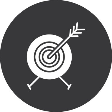 Moda biçimi arkaplanındaki hedef simge