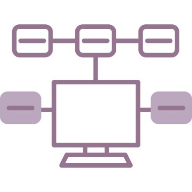 ağ paylaşımı. Basit resimleme