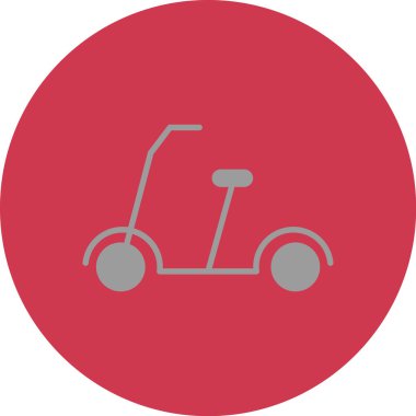 Mobilet. Web simgesi basit illüstrasyon