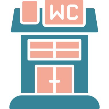 Düz dağıtım simgesi. Cep telefonu için basit düz bir çizim. Web iletimi.