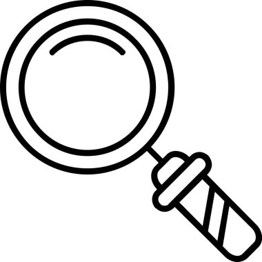 Ara. Web simgesi basit illüstrasyon