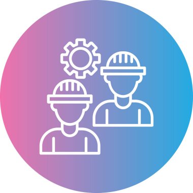 Modern simgenin vektör illüstrasyonu