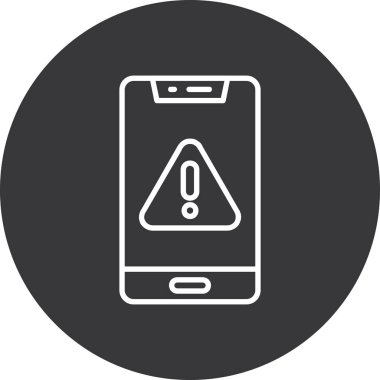 cep telefonu ikonu vektör illüstrasyonu