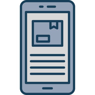 mobil uygulama. Basit tasarım