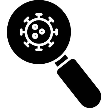 Arama simgesi. Web için basit bir arama vektör simgesi çizimi