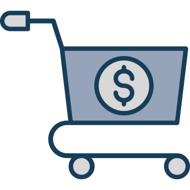 Dolar işareti. Basit tasarım