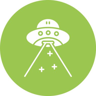 ufo. Web simgesi basit illüstrasyon