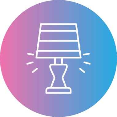 Lamba. Web simgesi basit illüstrasyon