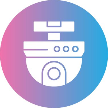 Kamera. Web simgesi basit illüstrasyon