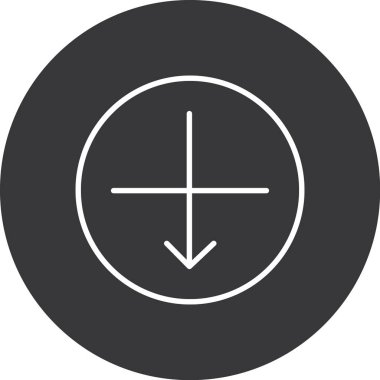 ok simgesinin vektör illüstrasyonu