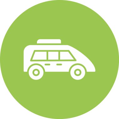 araba simgesi vektör illüstrasyonu