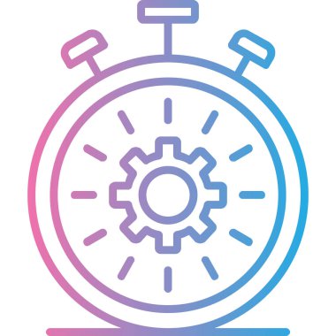 Teçhizat Web simgesi basit illüstrasyon