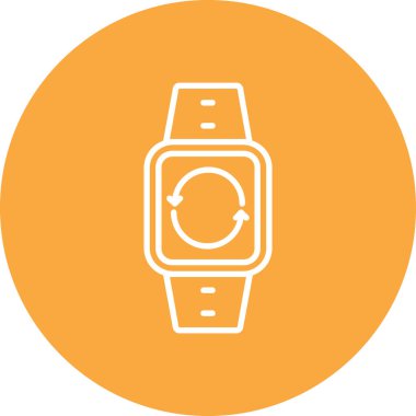 watch simge vektör çizim