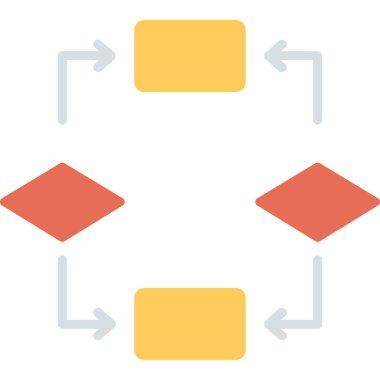 şebeke. Web simgesi basit illüstrasyon