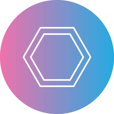 Bir gökkuşağı simgesinin vektör çizimi