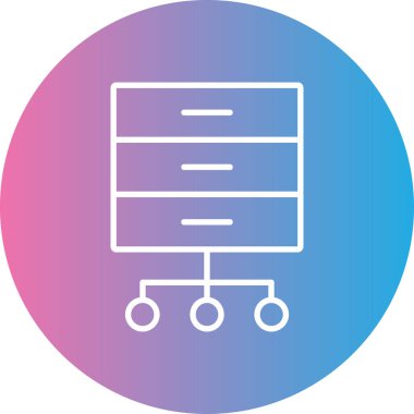 Modern eğitim ikonunun vektör illüstrasyonu