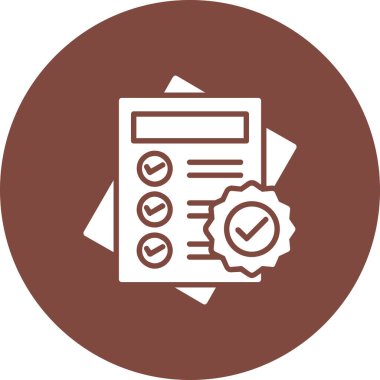 Belge. Web simgesi basit tasarım