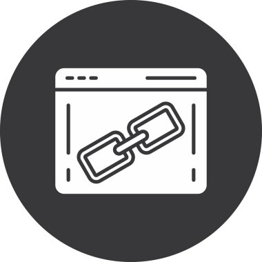 Web tarayıcı simgesi, vektör çizim