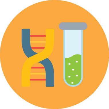 test tüpleri vektör simgesi