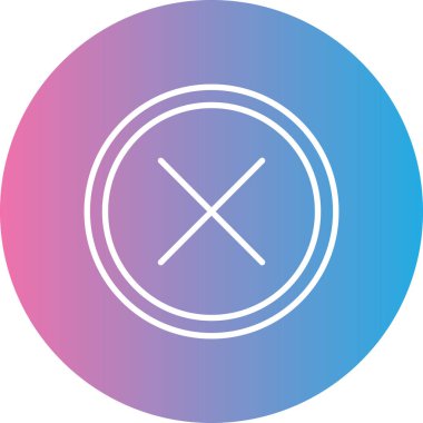 ok simgesinin vektör illüstrasyonu