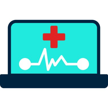 sağlık hizmeti vektör çizgisi simgesi