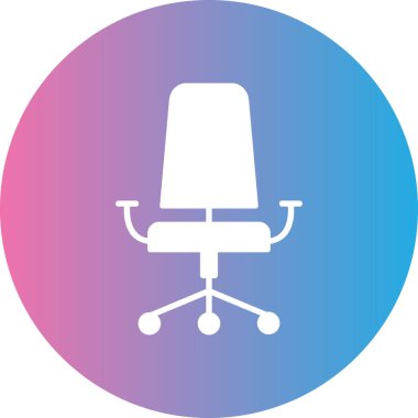 ofis koltuğu vektör çizim