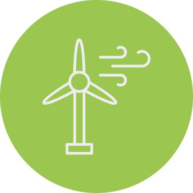 Türbin simgesi. vektör illüstrasyonu.