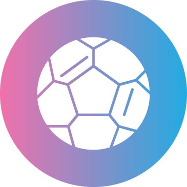 Top Vektörü Şekil Simgesi Tasarımı