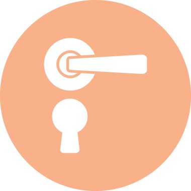 Anahtar simgesinin vektör illüstrasyonu