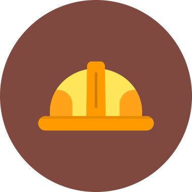 Şapka. Web simgesi basit illüstrasyon