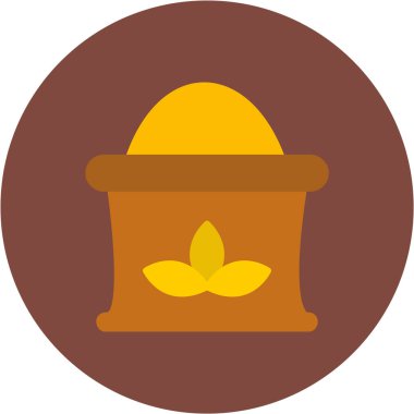 Bir şapka simgesinin vektör illüstrasyonu