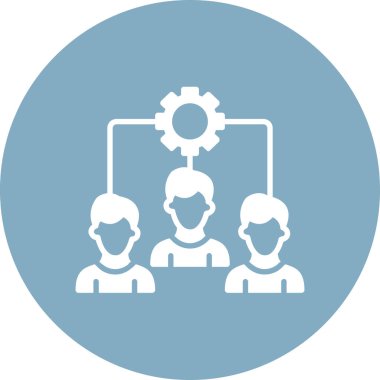 İnsan simgesinin vektör illüstrasyonu