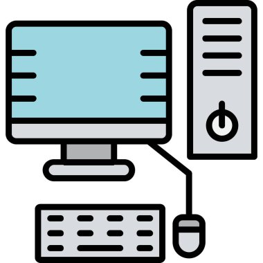 Bilgisayar monitörü. Web simgesi