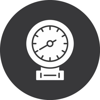 Alarm simgesi vektör illüstrasyonu