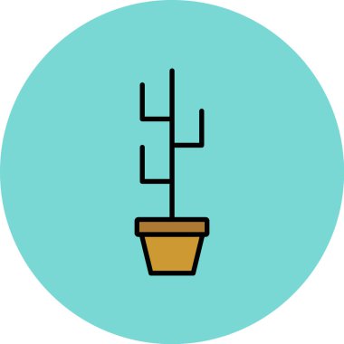 Kaktüsün vektör illüstrasyonu