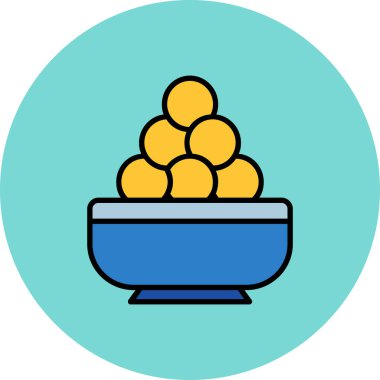 Kase. Web simgesi basit illüstrasyon