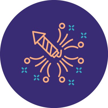 Bir ağaç simgesinin vektör illüstrasyonu