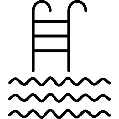 merdiven simgesi çizimi