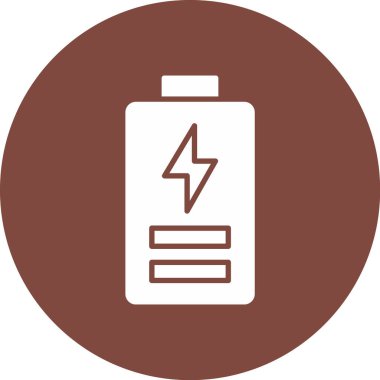 Bir pilin vektör illüstrasyonu