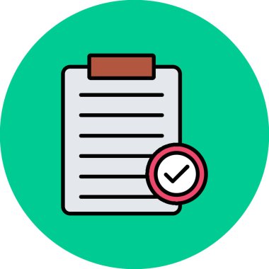 Pano simgesi vektör illüstrasyonu